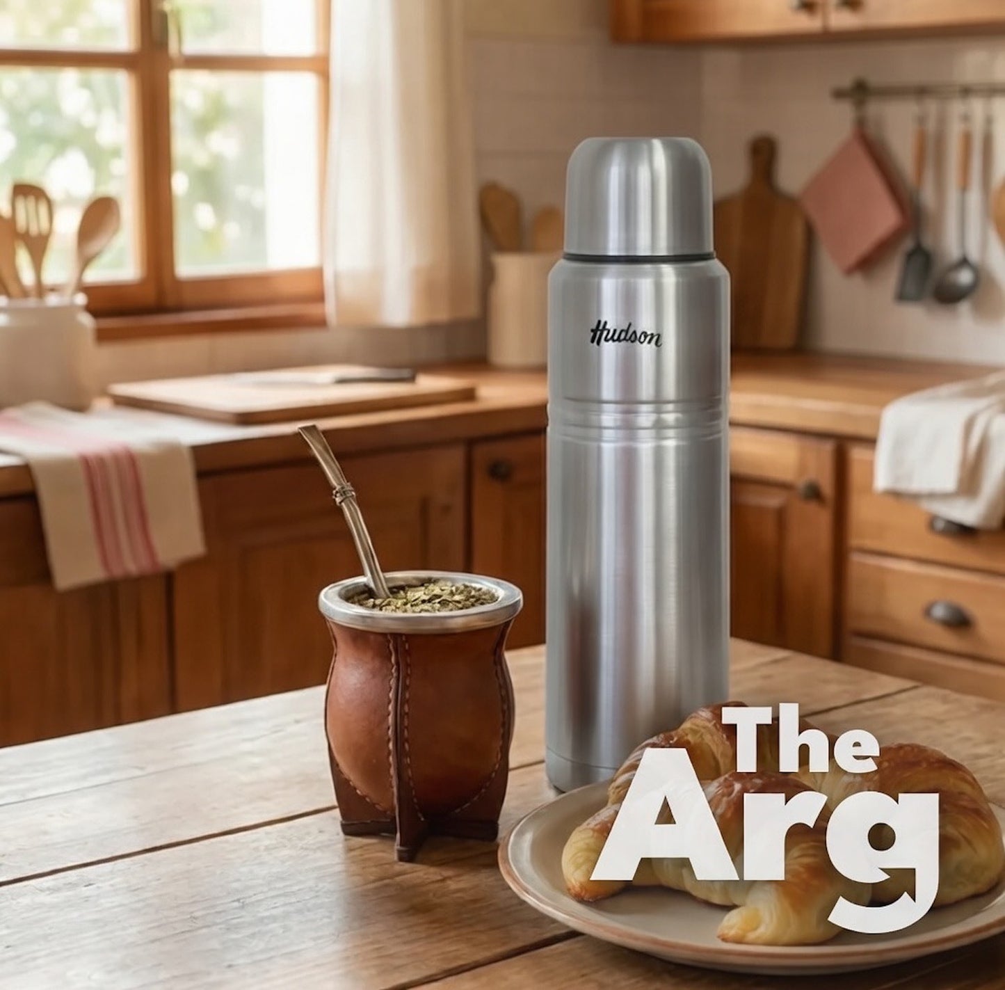 Hudson Stainless Steel Thermos 1L