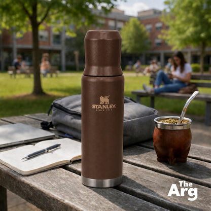 Stanley Ideal Brown Thermos 1.2L | Vacuum Insulated