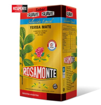 Rosamonte Yerba Mate Suave Selección Especial 500g