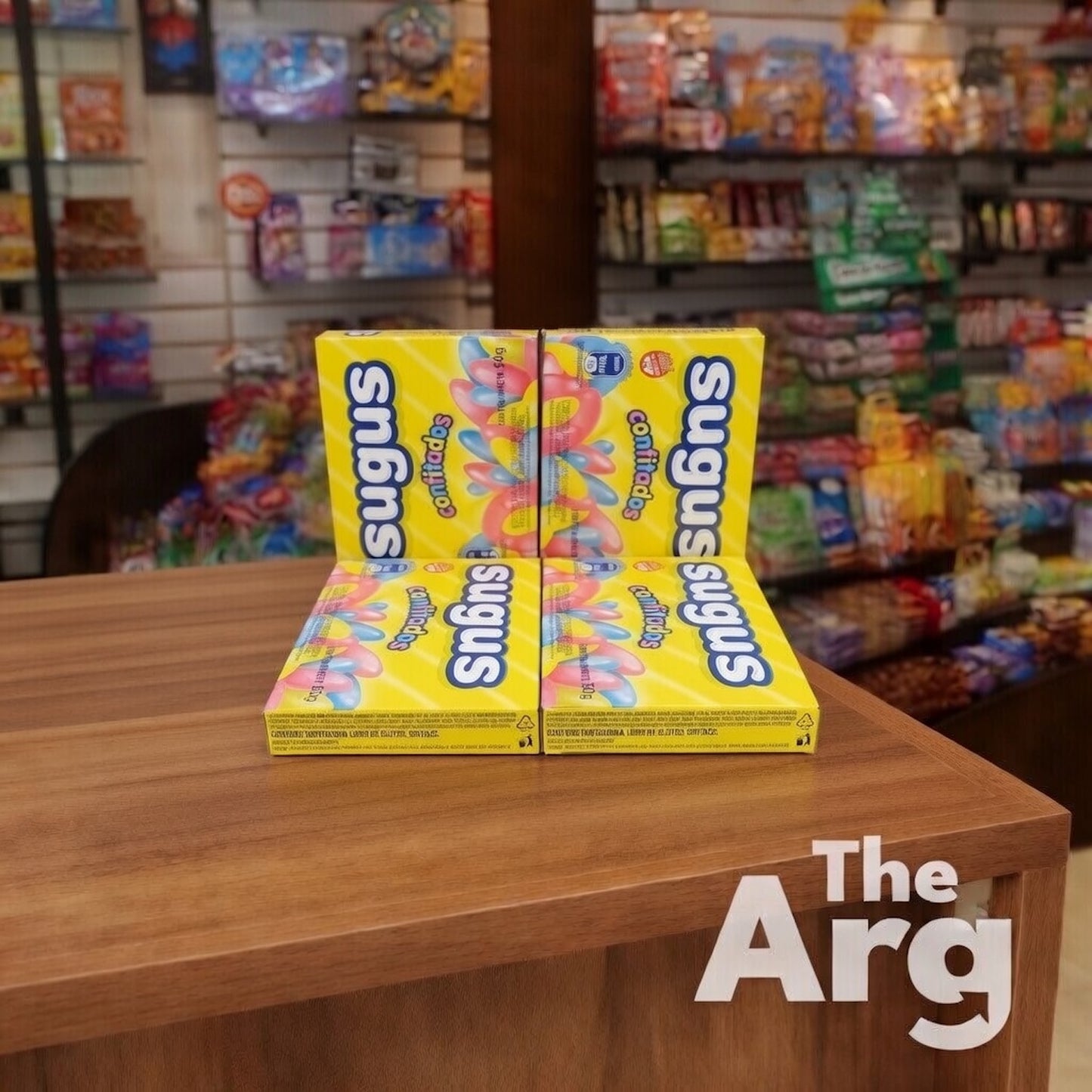 Sugus Confitados Hard Candy with Soft Interior | 4 Pack Argentine Candy