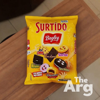 Bagley Surtido Assorted Cookies 400 g / 0.88 lb | Classic Argentine Biscuit Mix