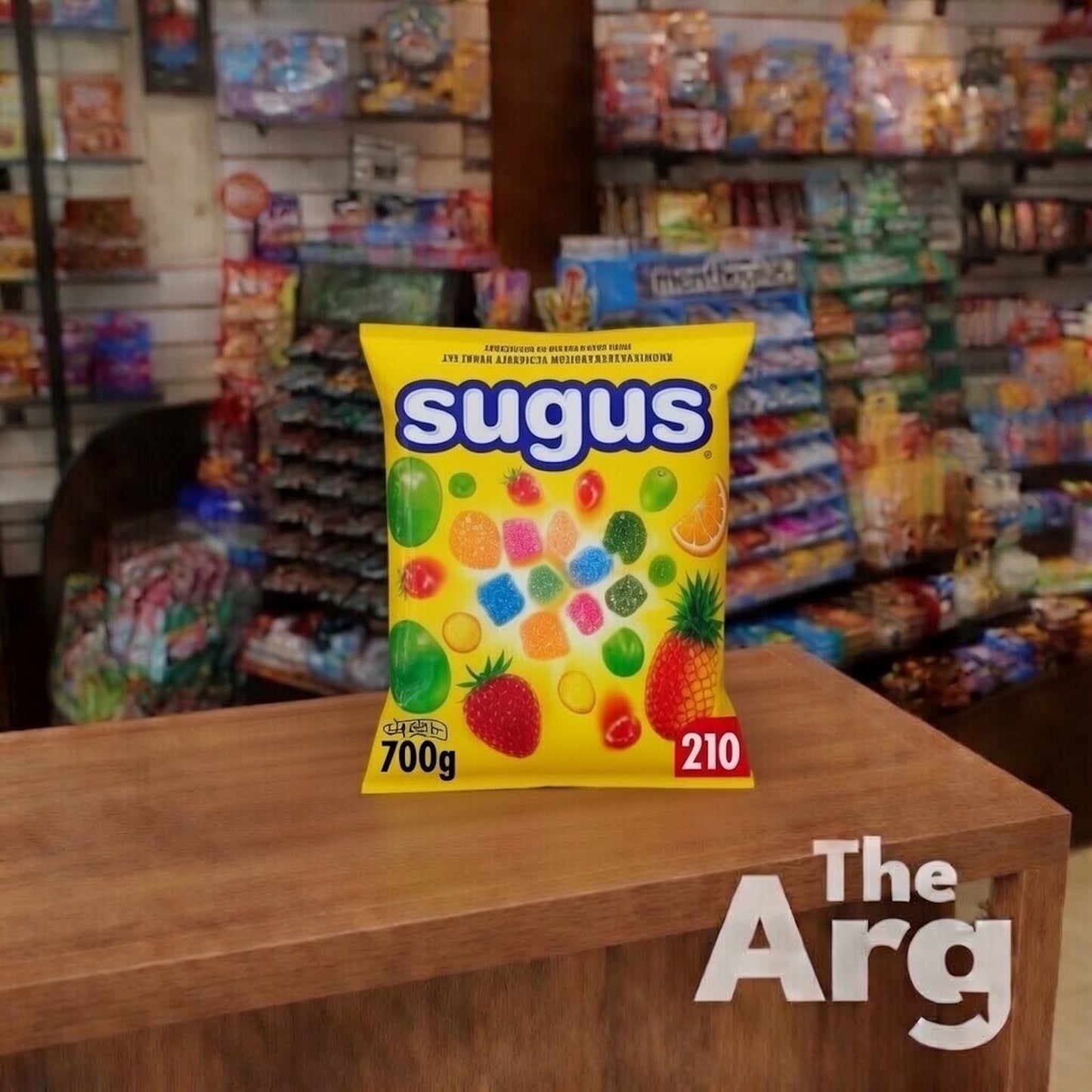 Sugus Assorted Flavors Soft Candy 700g / 24.7 oz | Chewy Fruit Candies