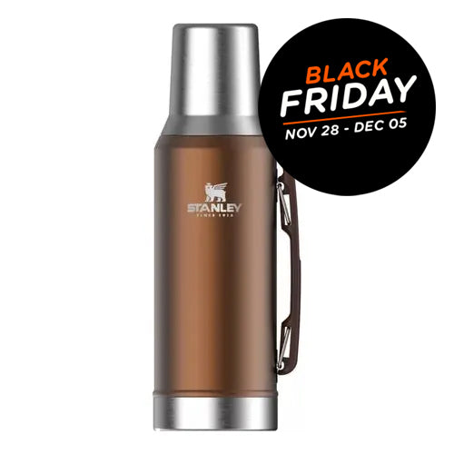 Black Friday Stanley Mate System Classic Termo Original con Pico Cebador Thermos Bottle 1.2l