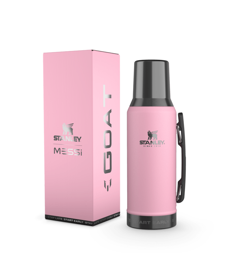 Original Stanley Messi GOAT Thermos – Stainless Steel 1.2L