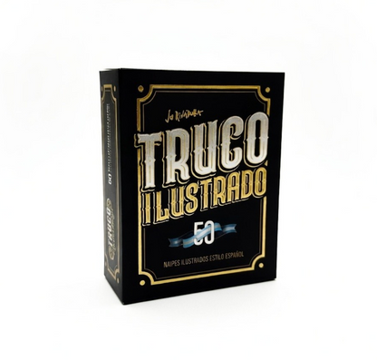 Truco Ilustrado Argentine Playing Cards – Premium Illustrated Spanish Deck (Gold Edition)