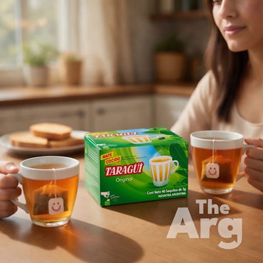 Taragüi Mate Cocido Tea Bags Box of 40 | Ready to Brew Yerba Mate