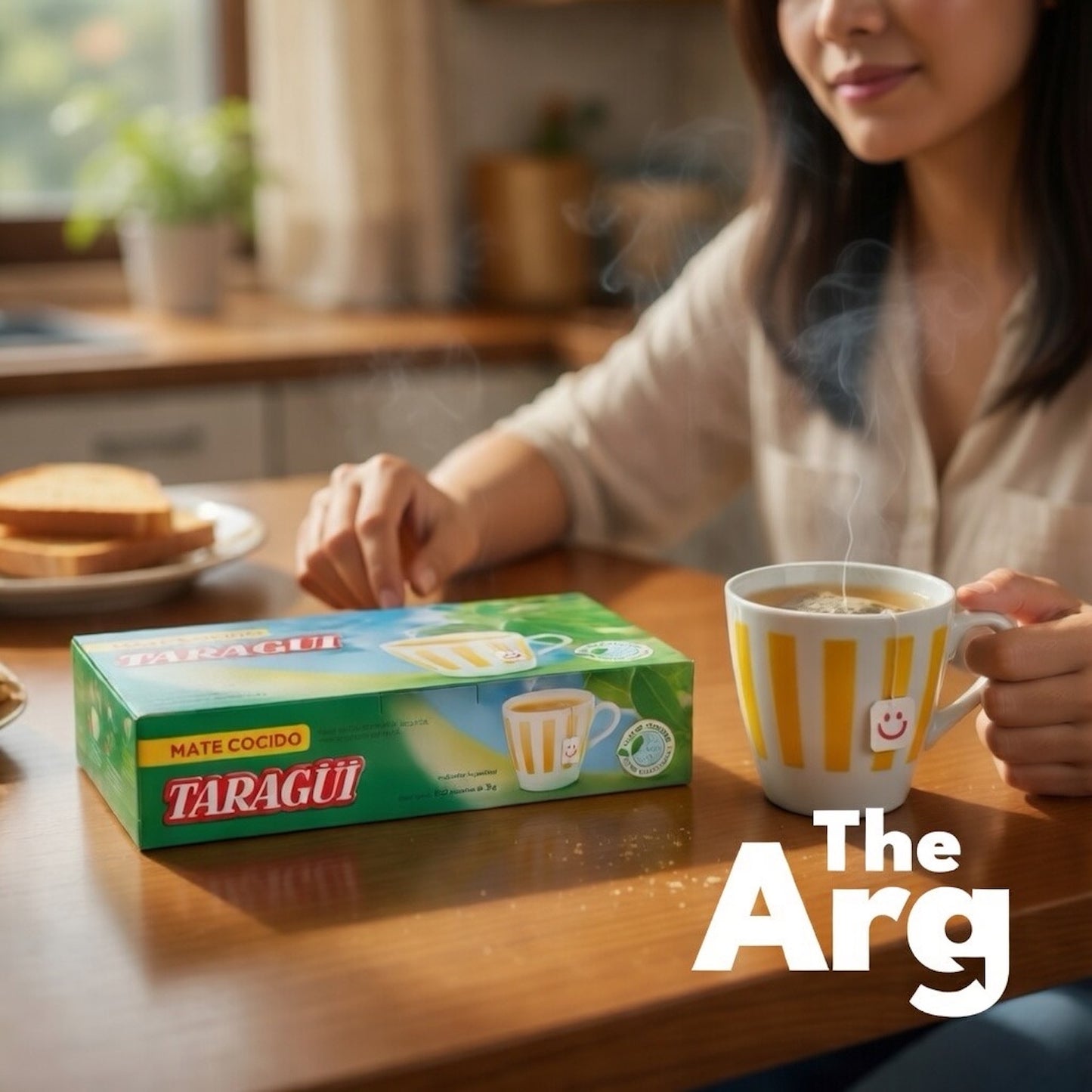 Taragüi Mate Cocido Yerba Mate Tea Bags Box 100 Bags Ready to Brew