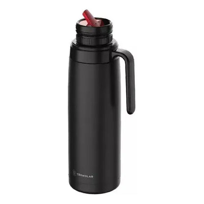 Termolar R-evolution 1L Stainless Steel Thermo Bottle - Black