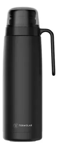 Termolar R-evolution 1L Stainless Steel Thermo Bottle - Black