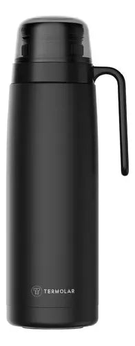 Termolar R-evolution 1L Stainless Steel Thermo Bottle - Black