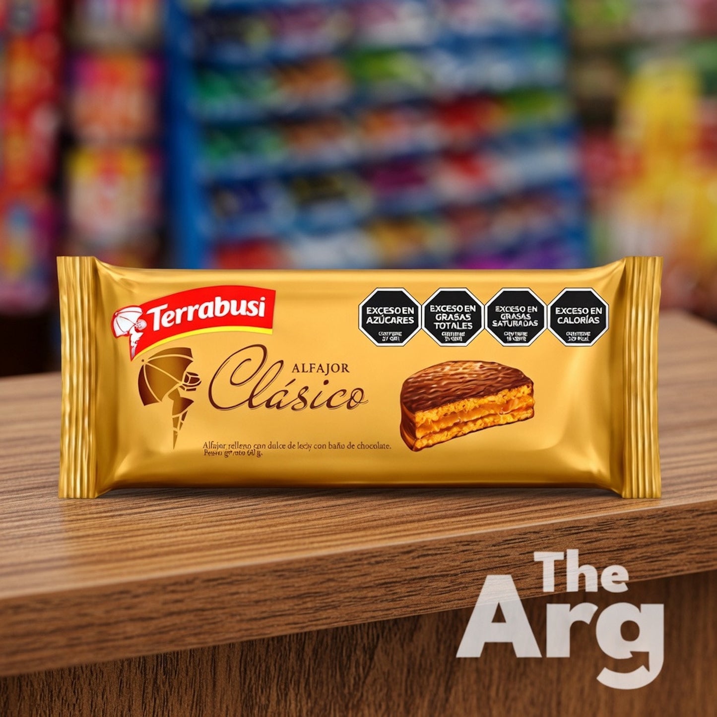 Terrabusi Chocolate Alfajores with Dulce de Leche 6 Pack 300g / 10.5 oz