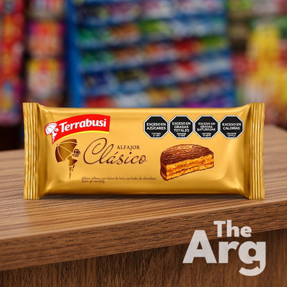 Terrabusi Chocolate Alfajores with Dulce de Leche 6 Pack 300g / 10.5 oz