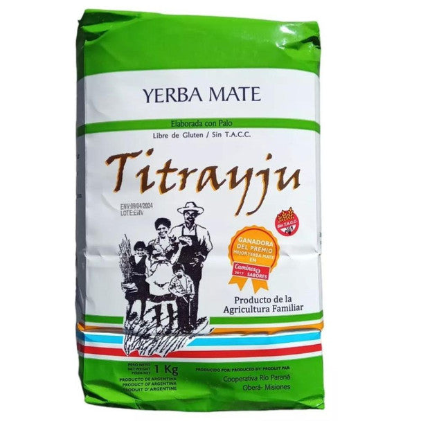 Yerba Mate With Steams Titrayju 1000g/2.2lb