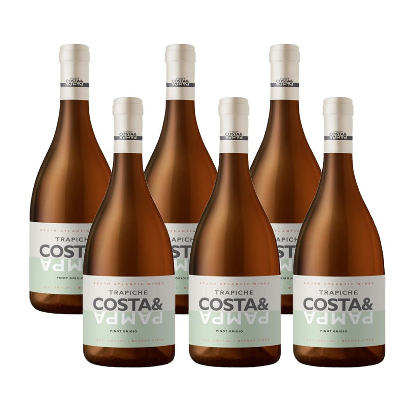 Trapiche Costa & Pampa Pinot Grigio 750ml/25.36oz (6 Bottles)