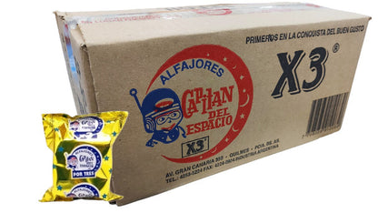 Alfajor Capitán del Espacio Triple – Dulce de Leche Filled and Chocolate Covered 80g/2.8 oz (Box of 24u.)
