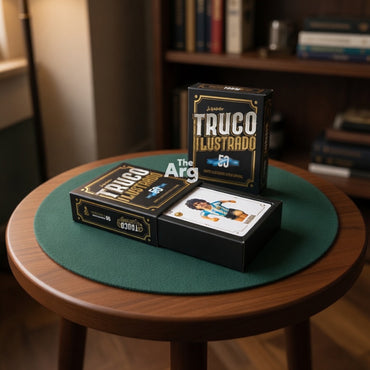 Truco Ilustrado Argentine Playing Cards – Premium Illustrated Spanish Deck (Gold Edition)