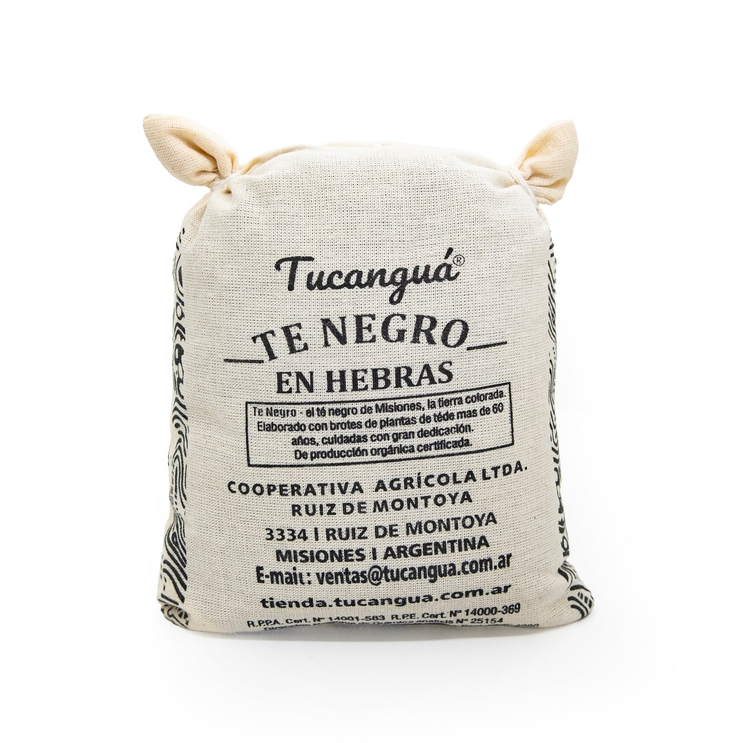 Tucanguá Loose Leaf Black Tea – Premium Argentine Tea in Artisan Canvas Bag | 250 g
