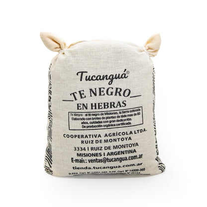 Tucanguá Loose Leaf Black Tea – Premium Argentine Tea in Artisan Canvas Bag | 250 g