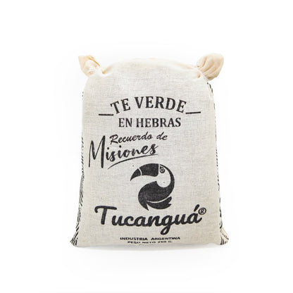 Tucanguá Loose Leaf Green Tea | Artisanal Canvas Bag | 250 g | Argentine Premium Tea