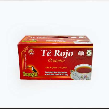 Tucanguá Red Tea with Rosella (Hibiscus) – 25 Tea Bags | Argentine Herbal Tea