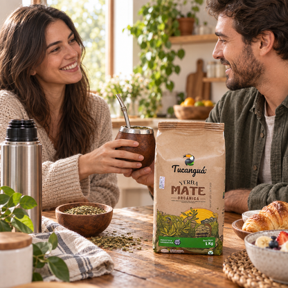 Tucanguá Organic Yerba Mate | 1 kg (2.2 lb) Premium Argentine Mate