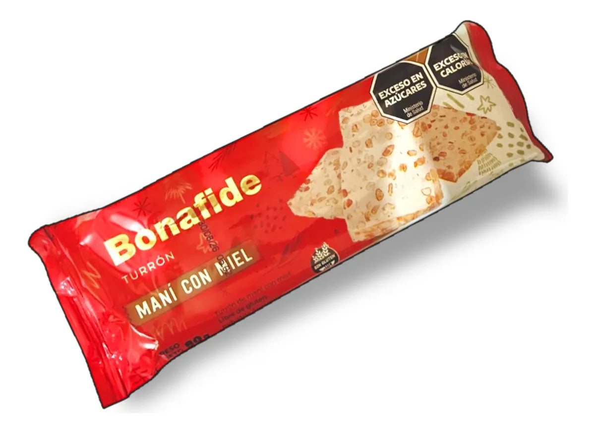 Bonafide Peanut Nougat with Honey 80g / 2.78oz