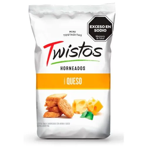 Twistos Cheese Mini Toasted Snacks 155g/5.47oz