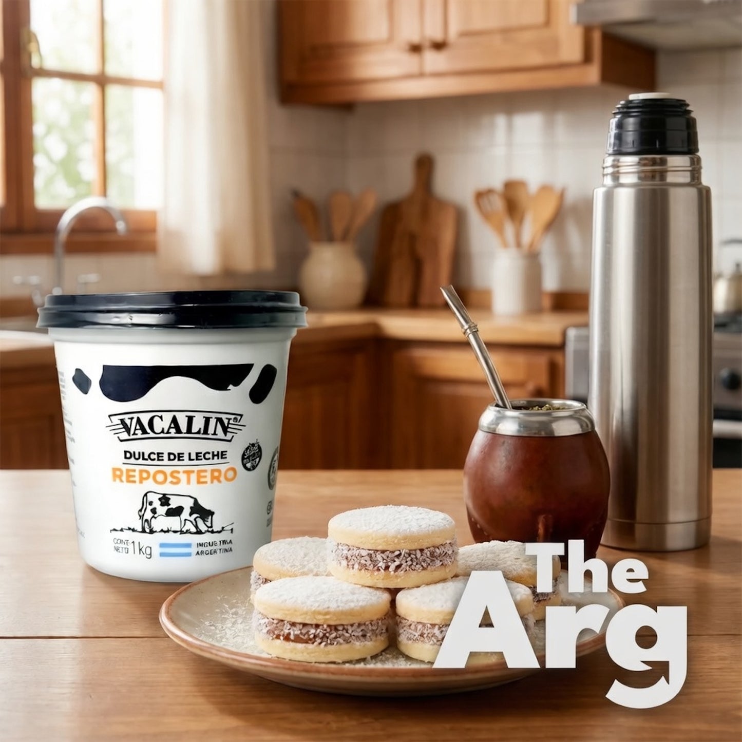 Vacalin Dulce de Leche Repostero 1kg (2.2 lb) | Argentine Baking Dulce de Leche