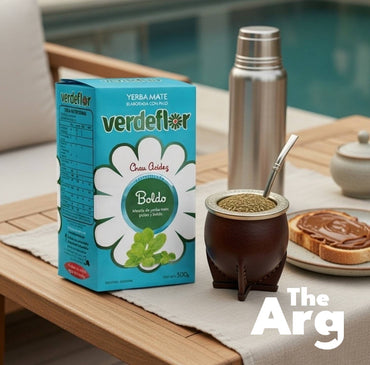 Verdeflor Yerba Mate with Boldo 500g | Herbal Argentine Mate Blend