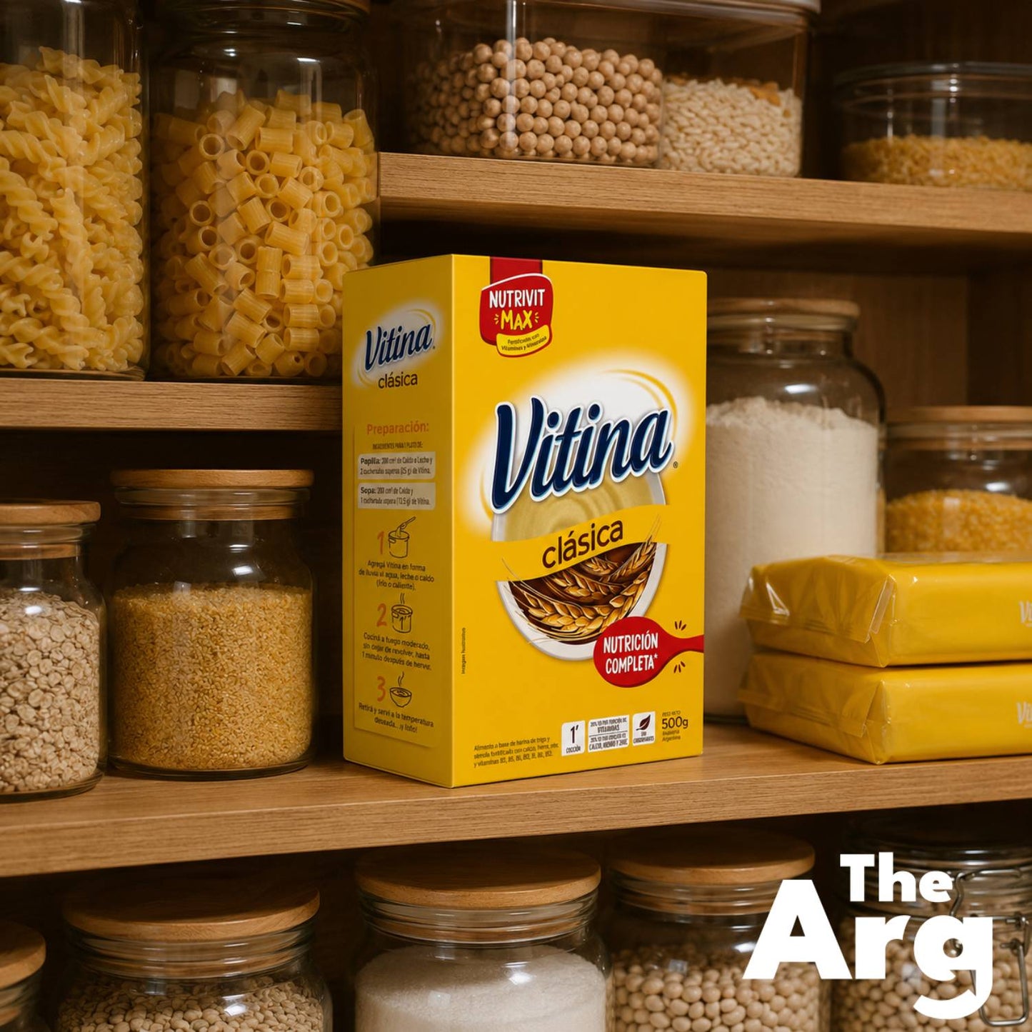 Classic Vitina Nutrivit Max 500g / 1.10 lb | Traditional Argentine Wheat Cereal