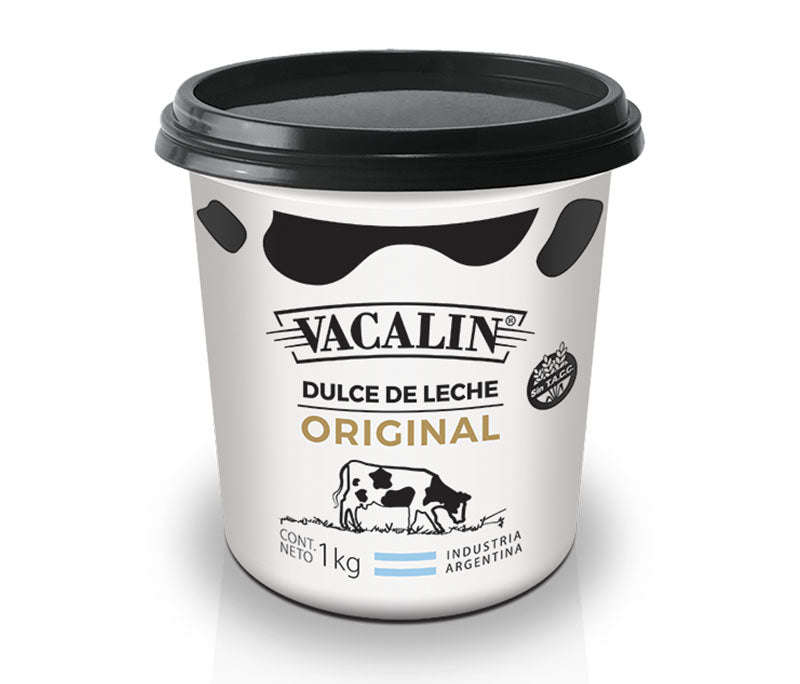 Dulce de Leche Vacalin 1 kg /2.2 lb