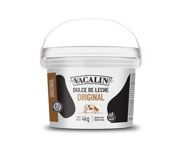 Dulce de Leche Vacalin Classic Traditional 4 Kg