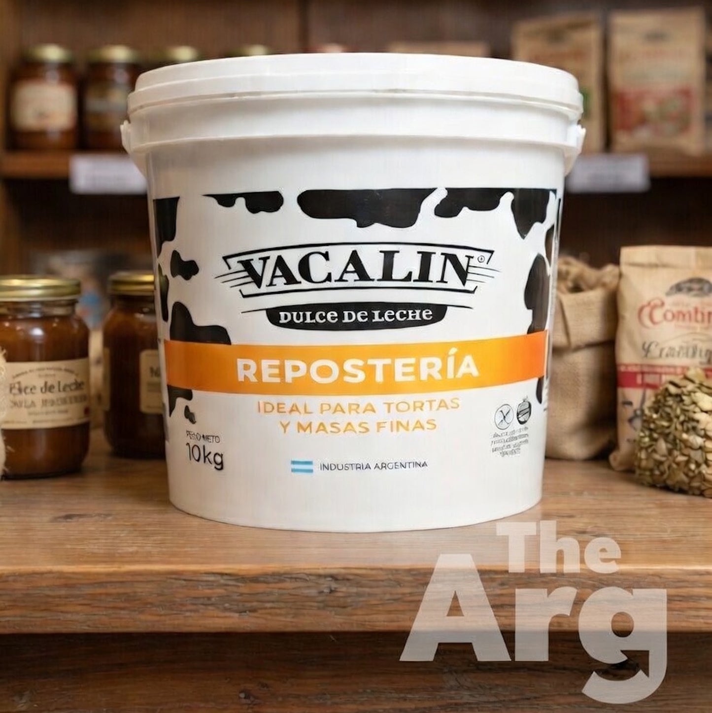 Vacalin Dulce de Leche Repostero 10 kg / 22 lb | Professional Argentine Baking Dulce de Leche