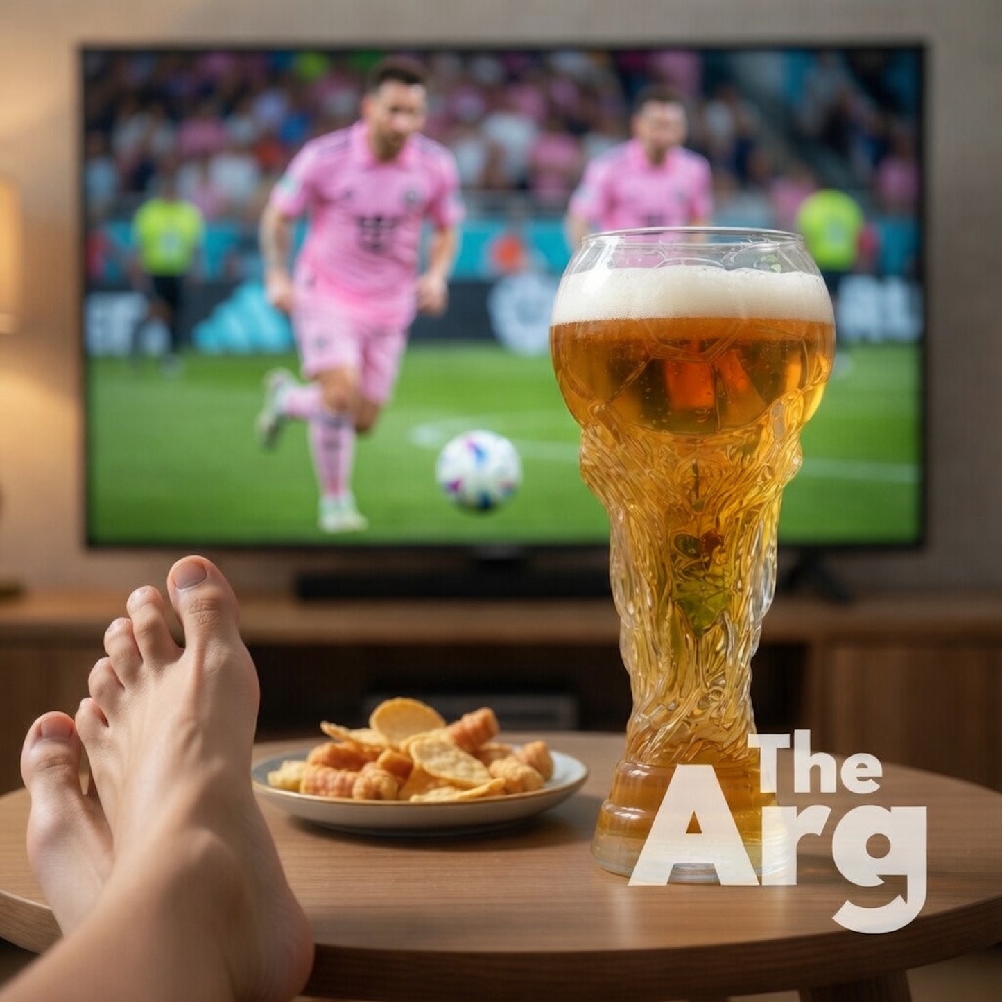 World Cup Trophy Glass 700ml – Argentine Football Celebration Glass