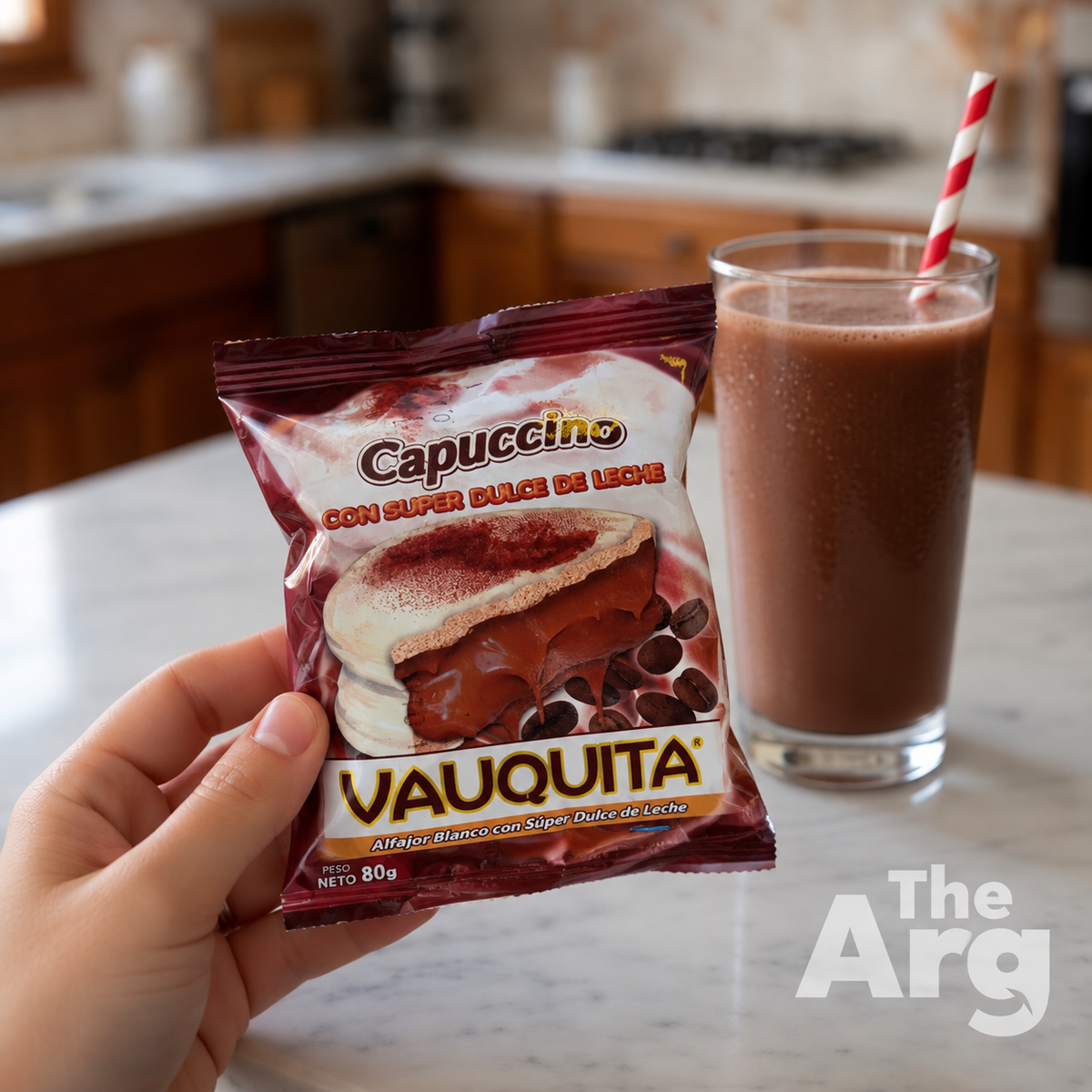 Vauquita Capuccino Alfajor 80g