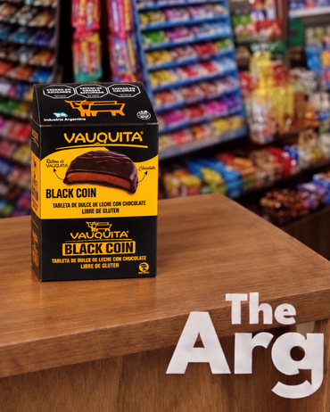 Vauquita Black Coin Dulce de Leche Chocolate | Pack x18