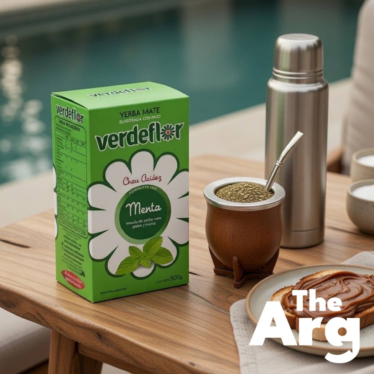Verdeflor Mint Yerba Mate 500 g / 1.1 lb | Flavored Argentine Mate Tea