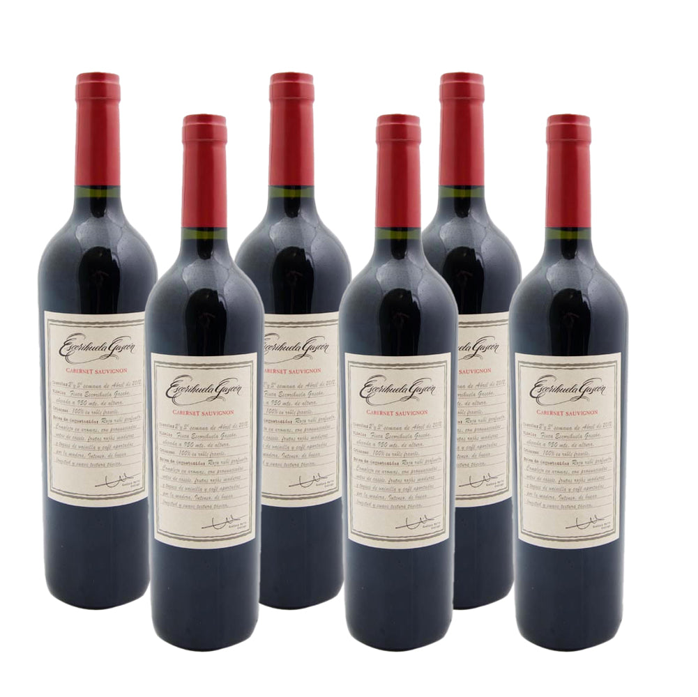 Escorihuela Gascon Cabernet Sauvignion 750 ml (box of 6 bottles).