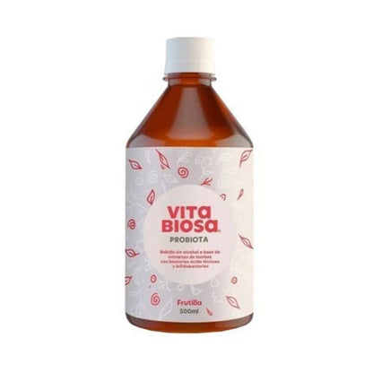 Vitabiosa - Strawberry-Flavored Drinkable Probiotic 500ml/16.9oz
