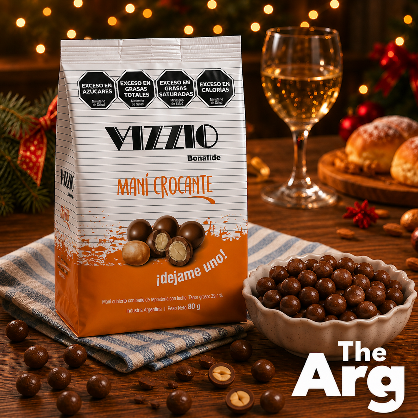 Vizzio by Bonafide Crunchy Peanut with Milk Chocolate Coating 80g / 3.22oz
