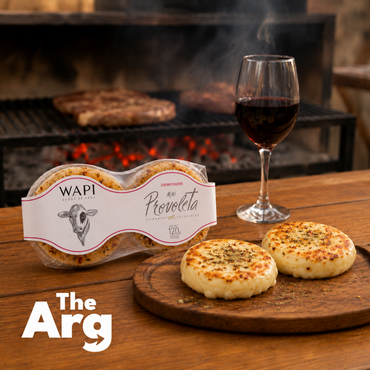 Wapi Mini Chimichurri Provoleta Cheese 120g / 4.23 oz | Argentine Grilling Cheese