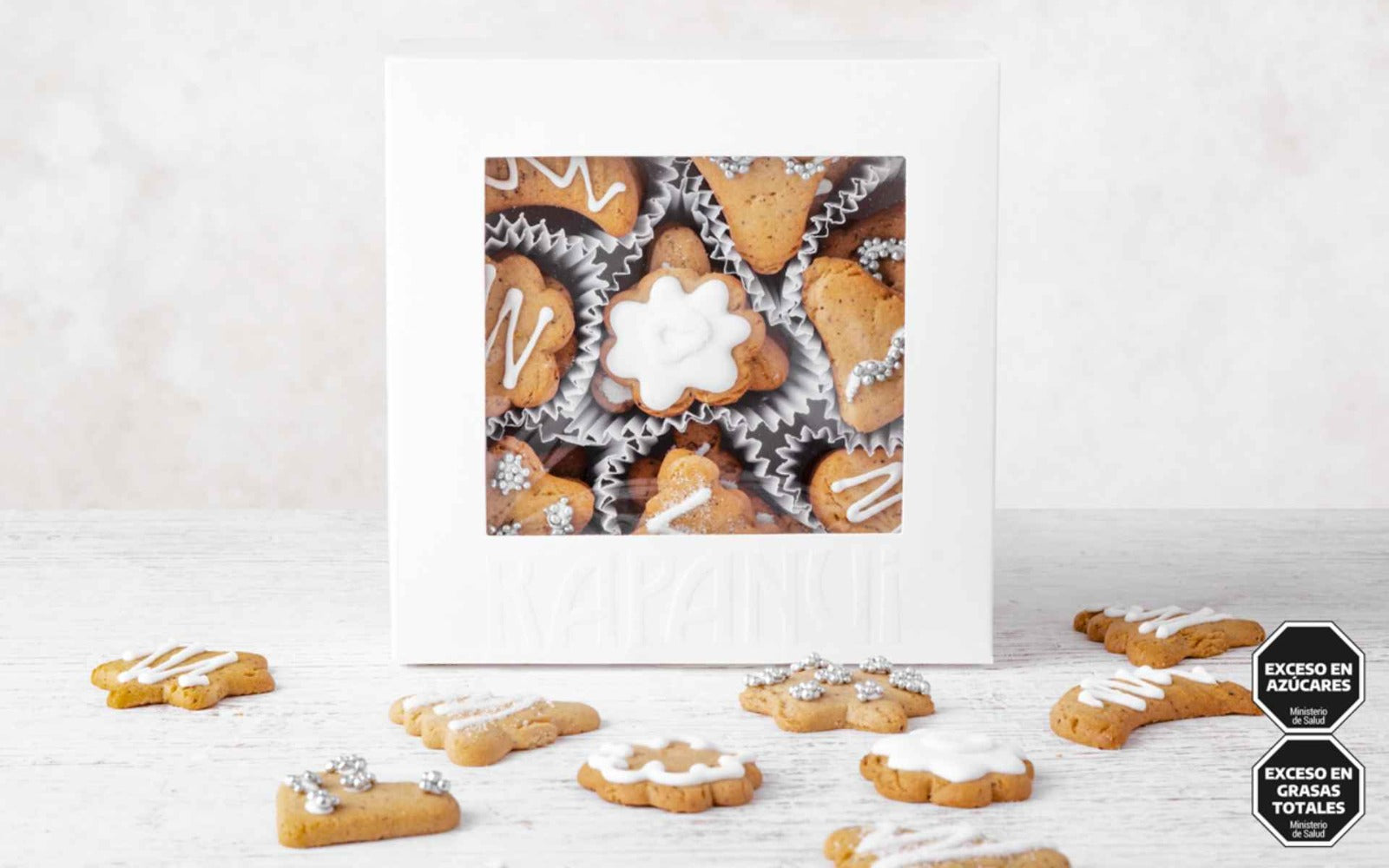 Rapanui Christmas Cookie Box (250g)