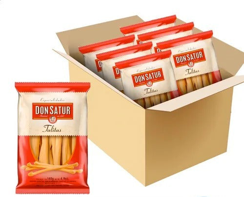 Don Satur Classic Talitas Long Crackers 140g /4.9 oz (Box of 20u.)