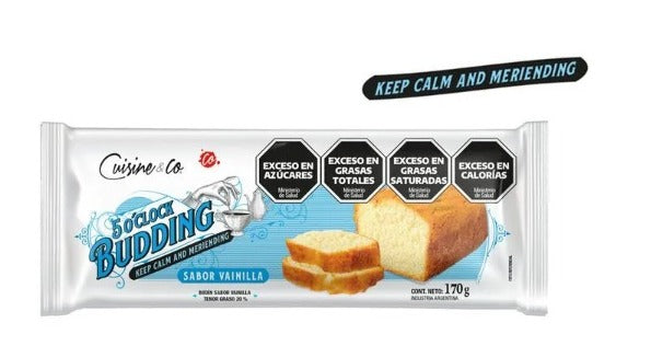 Cuisine & Co. Vainilla Budin Pound Cake  - 170g/0.37lb