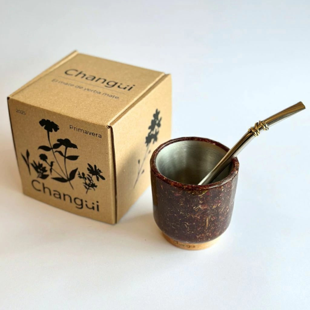 Changüi Mate Spring – Special Edition with Recycled Yerba Mate and Flowers