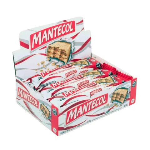 Mantecol Classic Peanut Butter Nougat Bar 96g | Argentine Candy (Box of 9u.)
