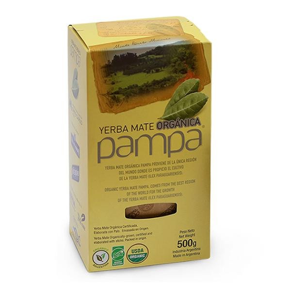 Pampa Organic Yerba Mate 500g | Organic Argentine Yerba Mate Tea