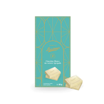 Lucciano’s Signature Tablet - No Added Sugar White Chocolate Bar 90g/0.20lb