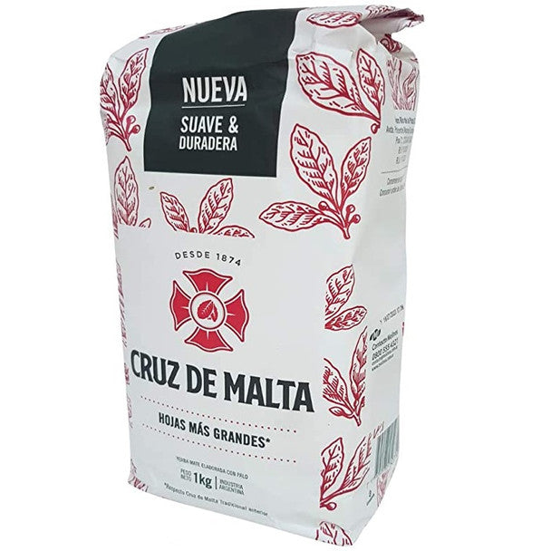 Yerba Mate Cruz Malta Soft 1kg / 2.2Lb