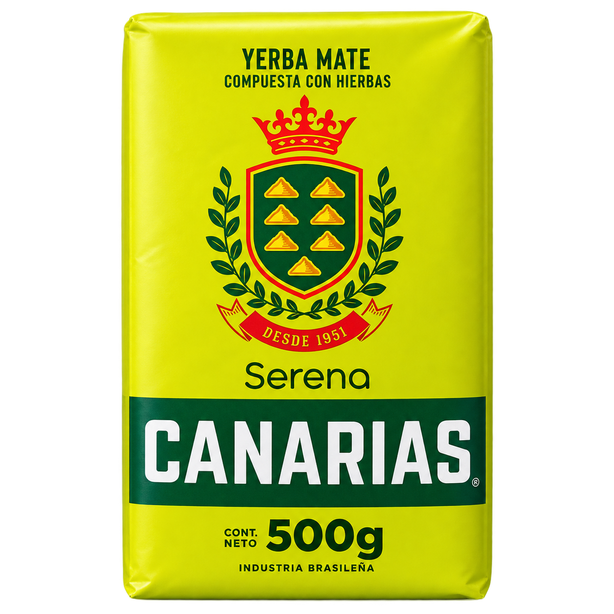 Canarias Serena Yerba Mate 500g | Uruguayan Smooth Blend